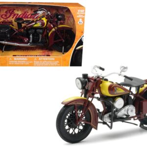 1934 Indian Sport Scout Bike 1/12 Diecast Motorcycle Model by New Ray