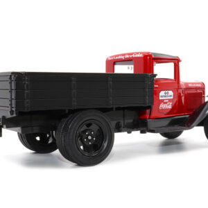 1931 Ford Model AA Pickup Truck Red and Black “Go Refreshed – Drink Coca-Cola” 1/24 Diecast Model Car by Motor City Classics