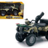 Suzuki Vinson 500 4X4 Quad Runner Green ATV 1/12 Diecast Motorcycle Model by New Ray