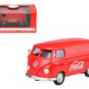 1962 Volkswagen Coca Cola Cargo Van Red 1/43 Diecast Model by Motorcity Classics