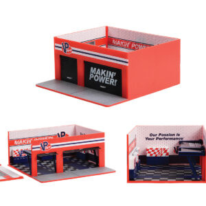 Weekend Workshop Diorama “VP Racing Fuels Garage” “Mechanic’s Corner” Series 10 for 1/64 Scale Models by Greenlight