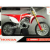 Honda CRF450R Red 1/12 Diecast Motorcycle Model by New Ray