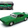 1969 Pontiac GTO Judge Green with Stripes 1/24 Diecast Model Car by Motormax