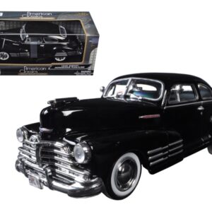 1948 Chevrolet Aerosedan Fleetline Black 1/24 Diecast Model Car by Motormax