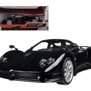 Pagani Zonda F Black 1/24 Diecast Car Model by Motormax