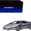 Lamborghini Diablo SE30 Jota Titanio Silver Metallic 1/18 Model Car by Autoart