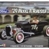 Level 5 Model Kit 1929 Ford Model A Roadster 2-in-1 Kit 1/25 Scale Model by Revell