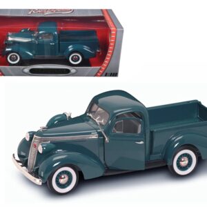 1937 Studebaker Express Pickup Truck Green 1/18 Diecast Model Car by Road Signature