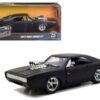 Dom’s 1970 Dodge Charger R/T Matt Black “Fast & Furious” Movie 1/24 Diecast Model Car by Jada