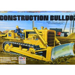 Skill 3 Model Kit Construction Bulldozer 1/25 Scale Model by AMT