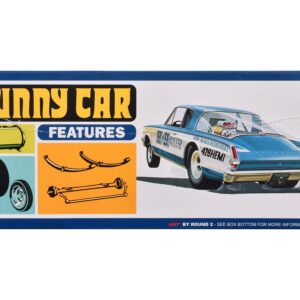 Skill 2 Model Kit 1966 Plymouth Barracuda Funny Car “Hemi Hustler” 1/25 Scale Model by AMT