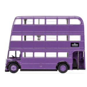 “Knight Bus” Triple Decker Bus Purple “Harry Potter” Movie Series Diecast Model by Corgi