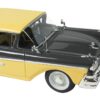 1958 Ford Fairlane 4 Door Gunmetal Gray and Pastel Yellow Limited Edition to 240 pieces Worldwide 1/43 Model Car by Goldvarg Collection