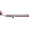 McDonnell Douglas MD-82 Commercial Aircraft “Trans World Airlines” White with Red Stripes 1/400 Diecast Model Airplane by GeminiJets