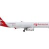 Airbus A321P2F Commercial Aircraft “Qantas Freight – Australia Post” White with Red Tail 1/400 Diecast Model Airplane by GeminiJets