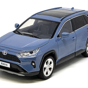 Toyota Rav4 Hybrid XLE Blue Metallic with Sunroof 1/24 Diecast Model Car