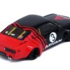 Mazda RX-3 Liberty Walk RHD (Right Hand Drive) #3 “ADVAN” Red and Black 1/64 Diecast Model Car by Inno Models