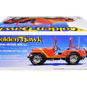 Skill 2 Model Kit 1981 Jeep CJ5 Golden Hawk 1/25 Scale Model Car by MPC