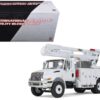 International DuraStar Utility Bucket Truck “Altec” White 1/34 Diecast Model by First Gear