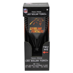 Carolina Panthers Solar Torch LED