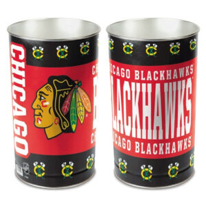 Chicago Blackhawks Wastebasket 15 Inch