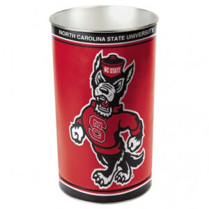 North Carolina State Wolfpack Wastebasket 15 Inch – Special Order