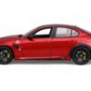 Alfa Romeo Giulia GTAm Red Metallic with Carbon Top 1/18 Diecast Model Car by Bburago