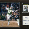 New York Jets Plaque 12×15 Joe Namath Design