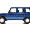 1980 Mercedes-Benz G-Model (LWB) Dark Blue with Black Stripes Limited Edition to 402 pieces Worldwide 1/18 Diecast Model Car by Minichamps