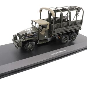 GMC CCKW353 Wrecker Tow Truck Olive Drab “United States Army” 1/43 Diecast Model by Militaria Die Cast