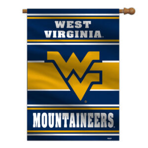 West Virginia Mountaineers Banner 28×40 House Flag Style 2 Sided CO