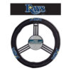 Tampa Bay Rays Steering Wheel Cover Leather CO