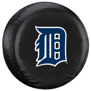 Detroit Tigers Tire Cover Standard Size Black CO