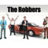 “The Robbers” 4 Piece Figure Set For 1:24 Scale Models by American Diorama