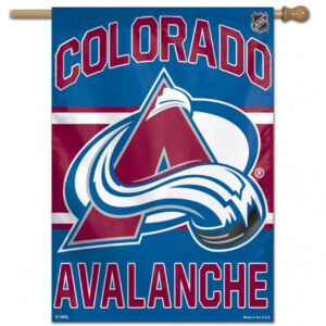 Colorado Avalanche Banner 28×40 Vertical – Special Order