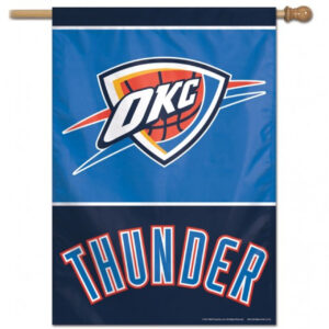 Oklahoma City Thunder Banner 28×40 Vertical – Special Order