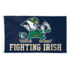 Notre Dame Fighting Irish Flag 3×5 Deluxe Style Leprchaun Fighting Irish Design