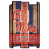 Mississippi Rebels Sign 11×17 Wood Fence Style – Special Order