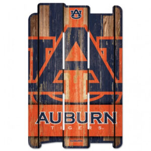 Auburn Tigers Sign 11×17 Wood Fence Style – Special Order