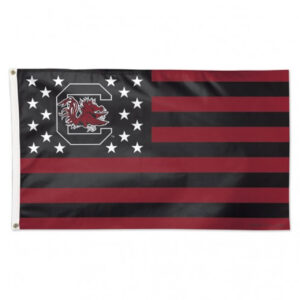 South Carolina Gamecocks Flag 3×5 Deluxe Style Stars and Stripes Design