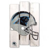 Carolina Panthers Sign 11×17 Wood Fence Style