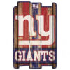 New York Giants Sign 11×17 Wood Fence Style