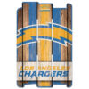 Los Angeles Chargers Sign 11×17 Wood Fence Style