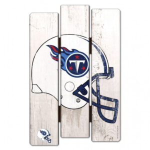 Tennessee Titans Sign 11×17 Wood Fence Style