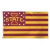 Iowa State Cyclones Flag 3×5 Deluxe Style Stars and Stripes Design – Special Order