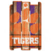 Clemson Tigers Sign 11×17 Wood Fence Style