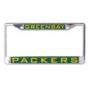 Green Bay Packers License Plate Frame – Inlaid – Special Order