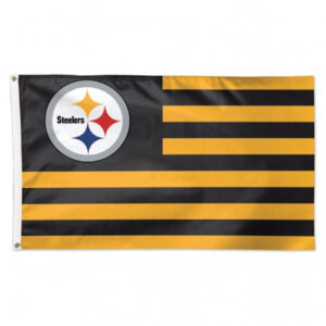 Pittsburgh Steelers Flag 3×5 Deluxe Americana Design