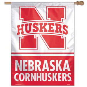 Nebraska Cornhuskers Banner 28×40 Vertical