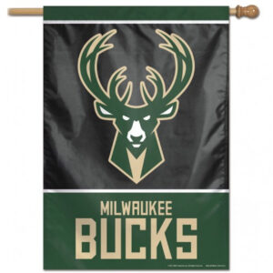 Milwaukee Bucks Banner 28×40 Vertical – Special Order